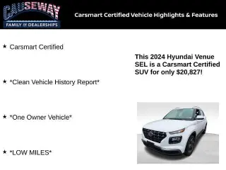 Hyundai VENUE 2024 SEL 4dr Crossover