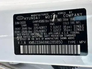 Hyundai TUCSON 2021 Valor 4p SUV