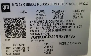 Chevrolet Blazer EV 2024 AWD RS 4dr SUV