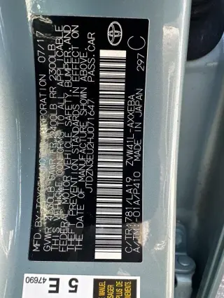 Toyota Prius v 2017 Five 4dr Wagon