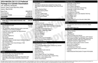 Mazda CX-5 2024 AWD 2.5 S Preferred SUV de 4 puertas