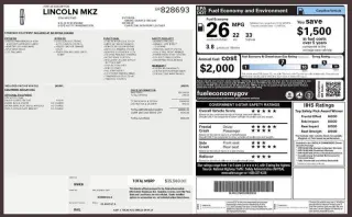 Lincoln MKZ 2014