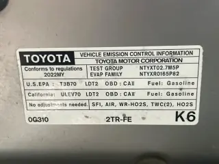 Toyota Tacoma 2022 4x2 SR 4dr Access Cab 6.1 ft LB
