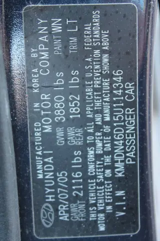 2005 Hyundai Elantra