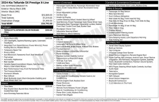 Kia Telluride 2024 AWD SX-Prestige X-Line 4dr SUV