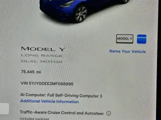 Tesla Modelo Y 2021 AWD Long Range 4p Crossover