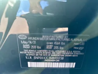 Hyundai SONATA 2021 N Line 4dr Sedan