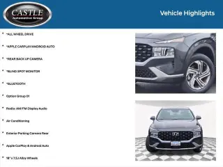 Hyundai SANTA FE 2023 AWD SE 4dr Crossover