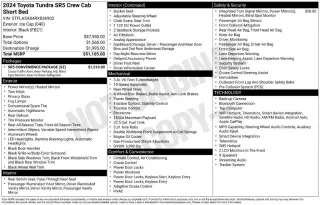 Toyota Tundra 2024 4x2 SR5 4dr CrewMax Cab Pickup SB