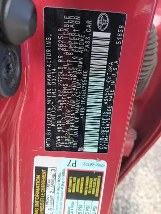 2014 Toyota Camry L