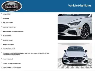 Hyundai SONATA 2021 N Line 4dr Sedán
