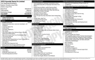 Hyundai SANTA FE 2023 Limited 4p Crossover