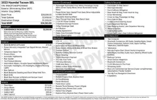 Hyundai TUCSON 2023 AWD SEL 4dr SUV