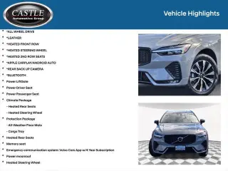 Volvo XC60 2025 tracción total B5 Core Tema Oscuro 4p SUV