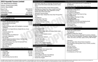 Hyundai TUCSON 2023 Limited 4dr SUV