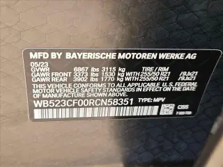 BMW iX 2024 AWD xDrive50 4dr Vehículo de Actividad Deportiva Deportiva