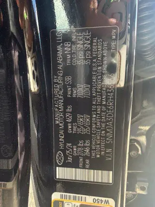 Hyundai TUCSON 2024 SE 4dr SUV (lanzamiento a mitad de año)
