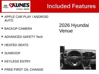 Hyundai VENUE 2026 SEL 4p Crossover