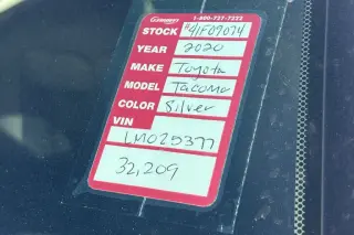 2020 Toyota Tacoma