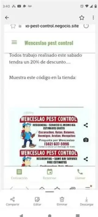 Wenceslao pest control