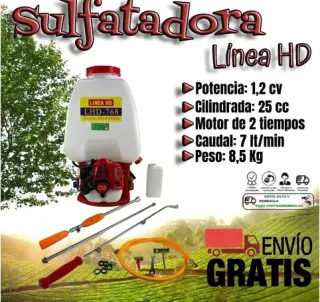 sulfatadora  lhd