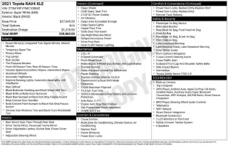 Toyota RAV4 2021 XLE 4dr SUV