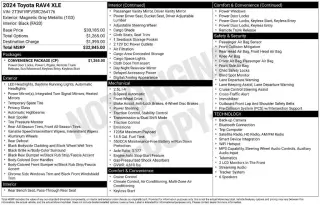 Toyota RAV4 2024 XLE 4dr SUV