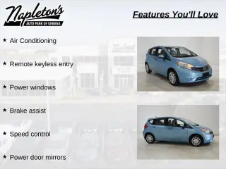 Nissan Versa Note 2014 SV 4p Hatchback