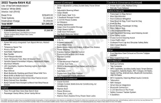 Toyota RAV4 2022 XLE 4dr SUV