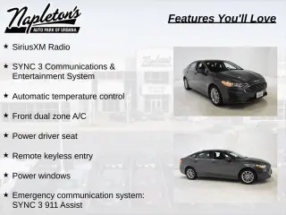 Ford Fusion 2020 SE 4dr Sedan