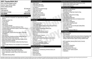 Toyota RAV4 2021 XLE 4dr SUV