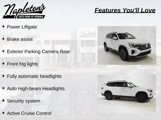 Volkswagen Atlas 2025 SE 4dr SUV con Tecnología