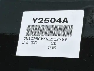 Nissan Kicks 2022 SV 4dr Crossover