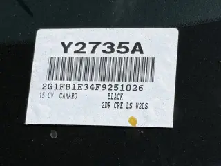 Chevrolet Camaro 2015 LS 2dr Coupe w/2LS
