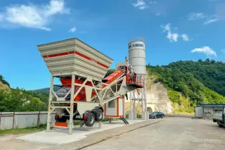 PLANTA DE HORMIGÓN MÓVIL 100m³
