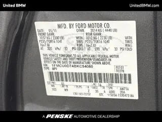Ford Escape 2011 XLT 4 puertas SUV