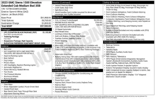 GMC Sierra 1500 2023 4x2 Elevation 4p Cabin Doble 6,6 ft. CB