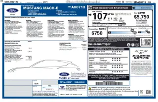 Ford Mustang Mach-E 2025 Select 4dr SUV