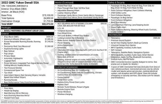 GMC Yukon 2022 4x4 Denali 4p SUV