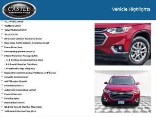 Chevrolet Traverse 2018 4x4 LT Tela 4p SUV con 1LT