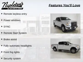 Ford F-150 2017 4x4 XLT 4p SuperCrew 5.5 ft. SB