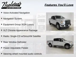 Ford F-150 2017 4x4 XLT 4p SuperCrew 5.5 ft. SB