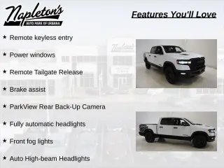 Ram 1500 2026 4x4 Rebel 4dr Crew Cab 5.6 ft. SB Pickup