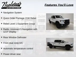 Ram 1500 2026 4x4 Rebel 4dr Crew Cab 5.6 ft. SB Pickup