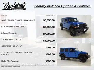 Jeep Wrangler Unlimited 2022 4x4 Willys 4p SUV
