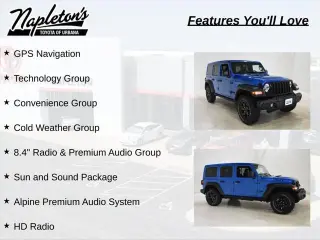 Jeep Wrangler Unlimited 2022 4x4 Willys 4p SUV