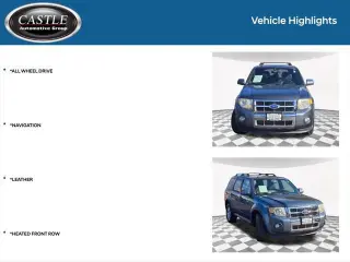 Ford Escape 2011 AWD Limited 4dr SUV