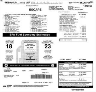 Ford Escape 2011 AWD Limited 4dr SUV
