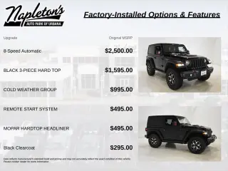 Jeep Wrangler 2021 4x4 Rubicon 2dr SUV