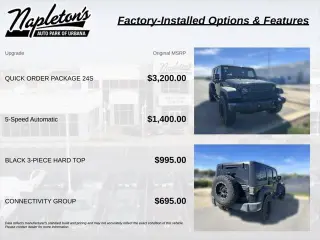 Jeep Wrangler Unlimited 2017 4x4 Sport 4dr SUV